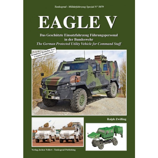 German Military Vehicles Special Vol.79 EAGLE V Protected Vehicle (English, 64 pages)