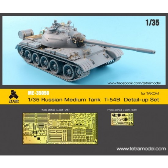 1/35 Russian Middle Tank T-54B (Late) Detail-up Set for Takom kits