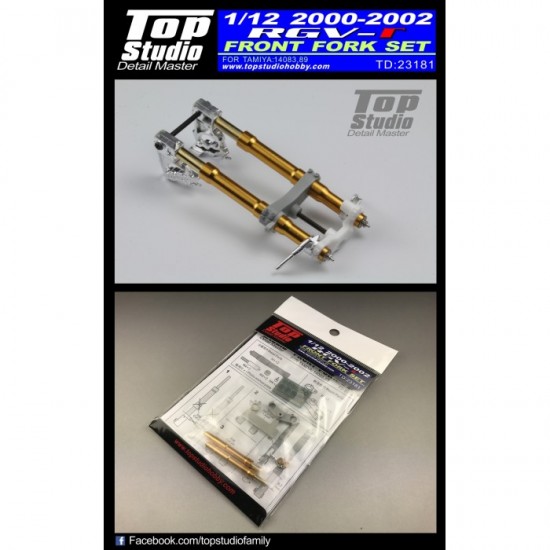 1/12 Suzuki XR89 RVG-Gamma Front Fork Set 2000-2002 for Tamiya #14083/14089