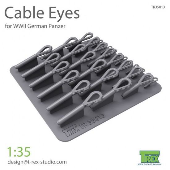 1/35 German Panzer Cable Eyes Set