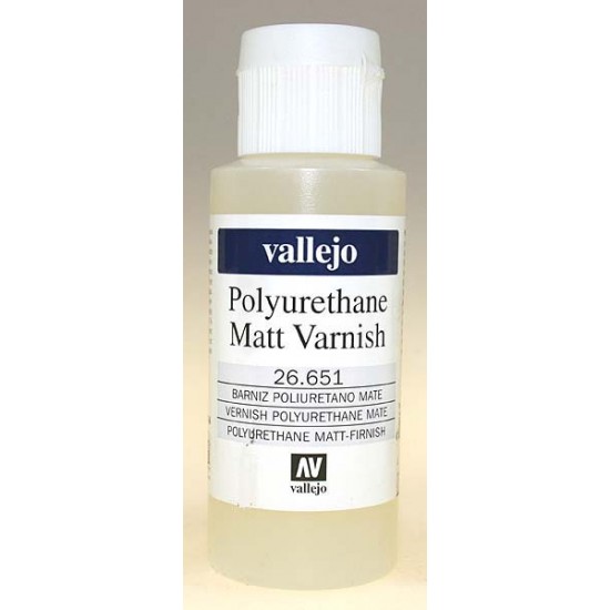 Vallejo Polyurethane Varnish - Matte, 60 ml