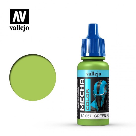 [Mecha Colour] Acrylic Paint - #Green Fluorescent (17ml)