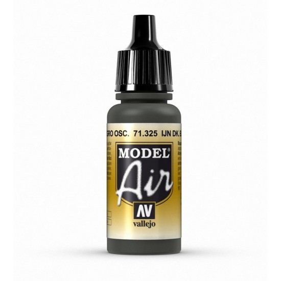 Model Air Acrylic Paint - IJN Dark Black Green 17ml