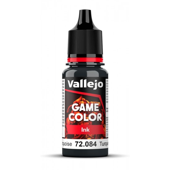 Acrylic Paint - Game Colour Ink #Dark Turquoise (18 ml/0.6 fl oz)