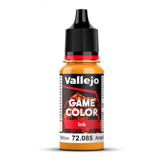 Acrylic Paint - Game Ink #Yellow (18 ml/0.6 fl oz)