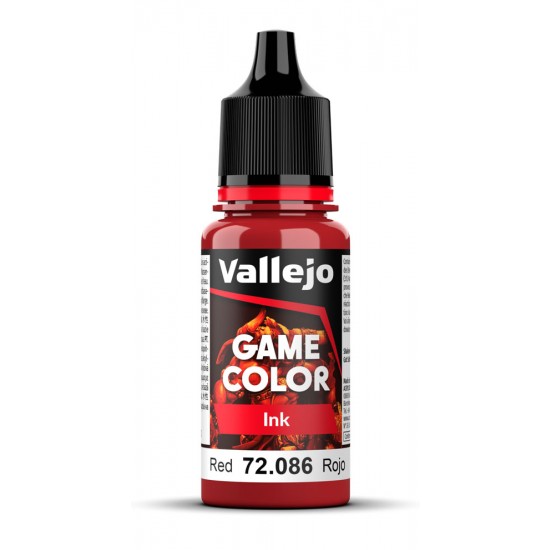 Acrylic Paint - Game Ink #Red (18 ml/0.6 fl oz)