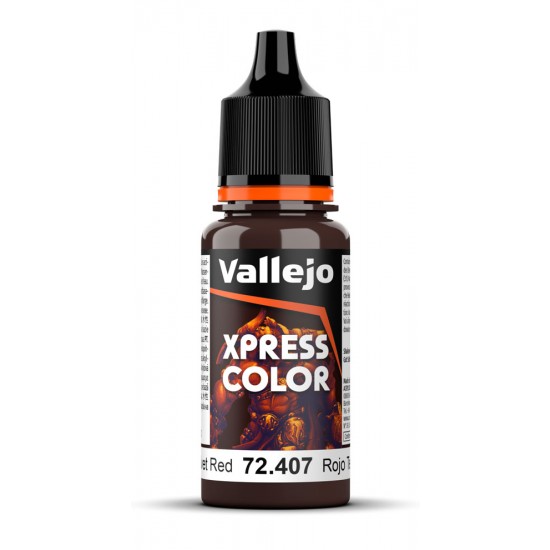 Acrylic Paint - Xpress Colour #Velvet Red (18 ml/0.6 fl oz)