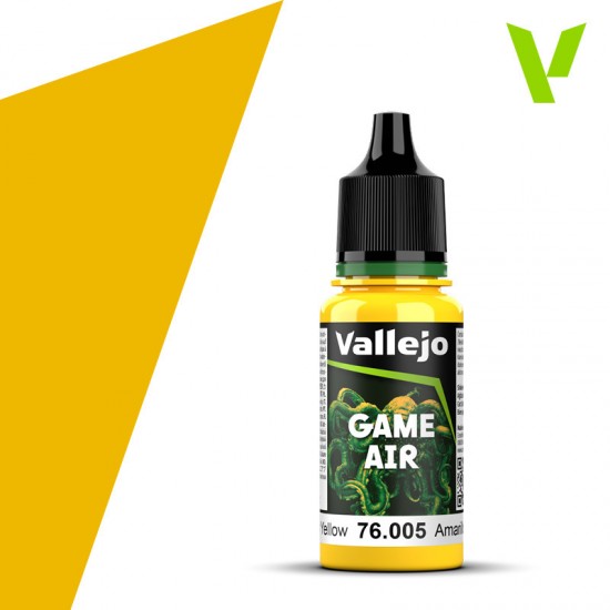 Acrylic Paint for Airbrushing - Game Air #Moon Yellow (18ml)