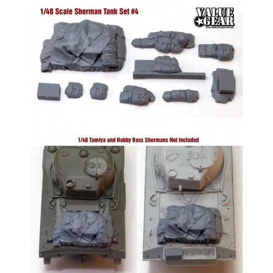 1/48 Allied Sherman Tank Stowage Set #4