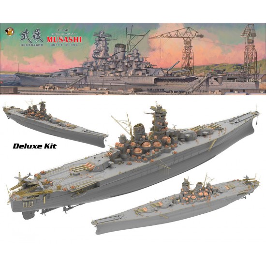 1/350 IJN Musashi Battleship [Deluxe Edition]