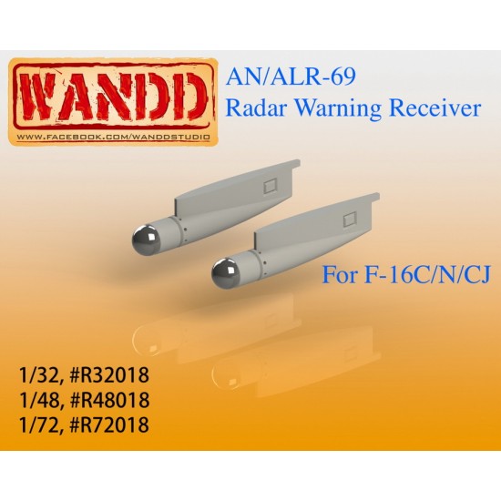 1/48 F-16C/N/CJ AN/ALR-69 Radar Warning Receiver