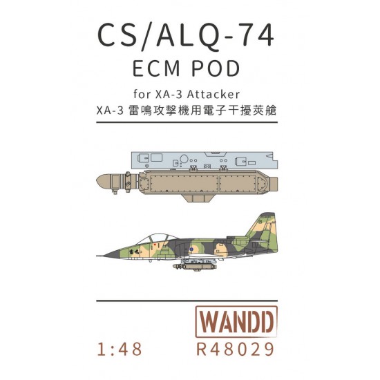 1/48 XA-3 CS/ALQ-74 Pod