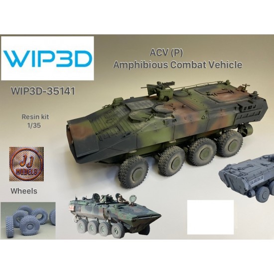 1/35 ACV (P) Amphibious Combat Vehicle Resin Kit with Decals