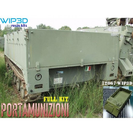 1/72 M113 Portamunizioni Full Kit