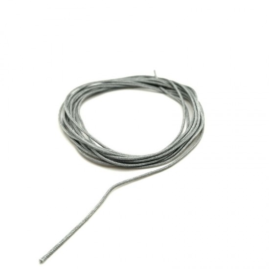 1/24 Braided Hose Line Silver/Gray 0.8mm (length 2m)