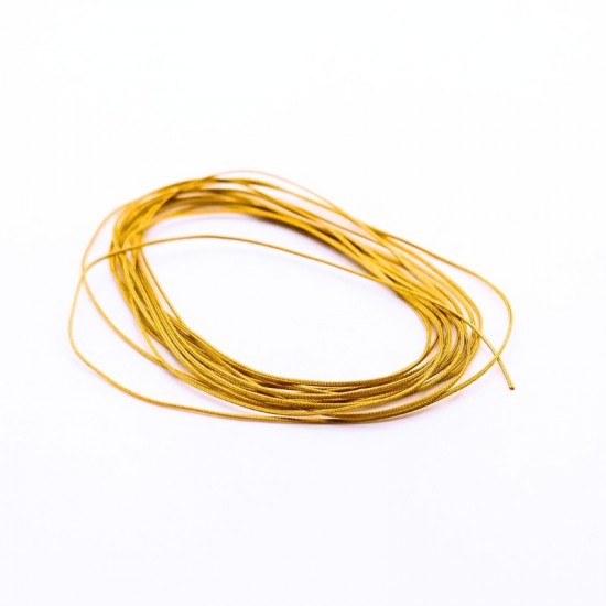 1/24 Braided Hose Line Gold 0.4mm (length 2m)