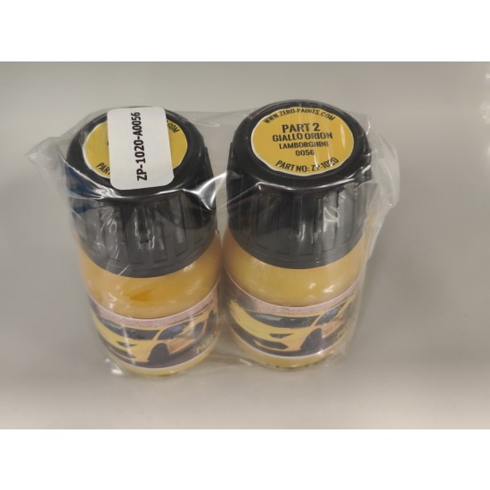 Lamborghini Aventador Paint - Giallo Orion Flash 0056 (Pearl) - 2-Part (2x30ml)