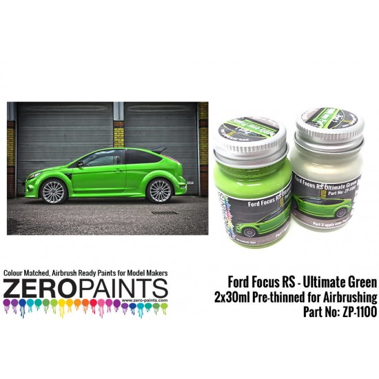 Ford Focus RS Ultimate Green Paint 2x30ml