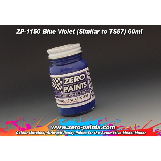 Blue Violet Paint (Similar to TS57) for Tamiya Raybrig NSX #24286 60ml