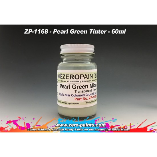 Pearl Green Mica Transparent Tinter Paint 60ml