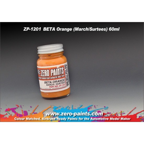 BETA Orange (March/Surtees) Paint 60ml