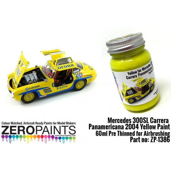 Mercedes 300SL Carrera Panamericana 2004 Yellow Paint (60ml)