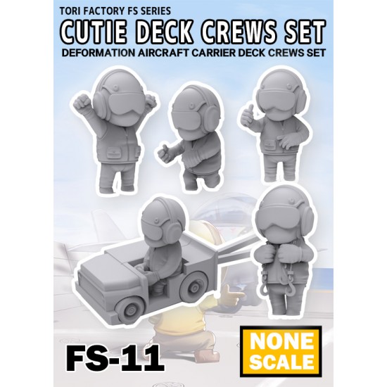 None Scale Cutie Deck Crews Set