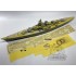 1/200 German Scharnhorst Battleship Wooden Deck Set for Trumpeter kit #03715