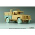 1/35 ROK K311A1 Armoured Truck (KM450) Sagged Wheel set for Academy kits