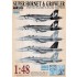 Decals for 1/48 USN Boeing F/A-18E/F Super Hornet & EA-18G Growler VX-9 Vampires