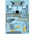 1/48 USN F-14A/B VF-84/101/103/ & IRIAF #1 Decals for Hasegawa/Italeri/Revell/Tamiya