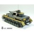 1/35 WWII German PzKpfw.IV Ausf.F Detail Set for Tamiya #35374