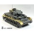 1/35 WWII German PzKpfw.IV Ausf.F Detail Set for Tamiya #35374