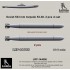 1/144 Soviet 533mm Torpedo 53-38 (2pcs)