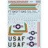 Decal for 1/48 Lockheed F-80 Shooting Star Part 4