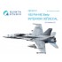 1/32 F/A-18C Hornet Early 3D-Printed & Coloured Interior on Decal Paper for Academy kits