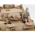 1/35 German Panzer IV Ausf.F Tank & Motorcycle Set North Africa