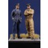 1/35 WWII French Pilots (2 figures)