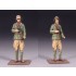 1/35 WWII German DAK Panzer III/IV Tank Crew Set #1 (3 Figures)