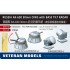 1/350 Russian AK-630 30mm Ciws (4pcs) w/Bass Tilt Radar (2pcs)