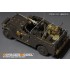 1/35 WWII US M3A1 White Scout Car Early Basic Detail Set for Tamiya kit #35363