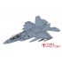 1/144 ROK AF KAI KF-21 Boramae Twin Seats Jet Fighter