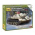 1/100 WWII Soviet SU-122 S.P.Gun Self-propelled Gun