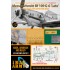 1/24 Bf 109 G6 Late Markings and Stencil Masks for Trumpeter kits