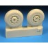 1/32 P-51 Mustang Block Tread Main Wheels for Revell kits