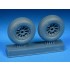 1/48 P-51 Mustang Block Tread Mainwheels