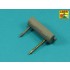 1/16 PzKpfw. I Ausf.A Early-1938 MG13 (long) Gun Barrels for Takom Model (2pcs)