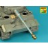 1/16 Tiger I Ausf.E Early Barrel 8.8cm KwK36/56 for Andy's Hobby/Takom kits