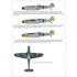 1/32 Messerschmitt Bf-109G-3 Conversion Set for Hasegawa kits