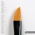 Synthetic Brush - Dagger #L (for models and miniatures)